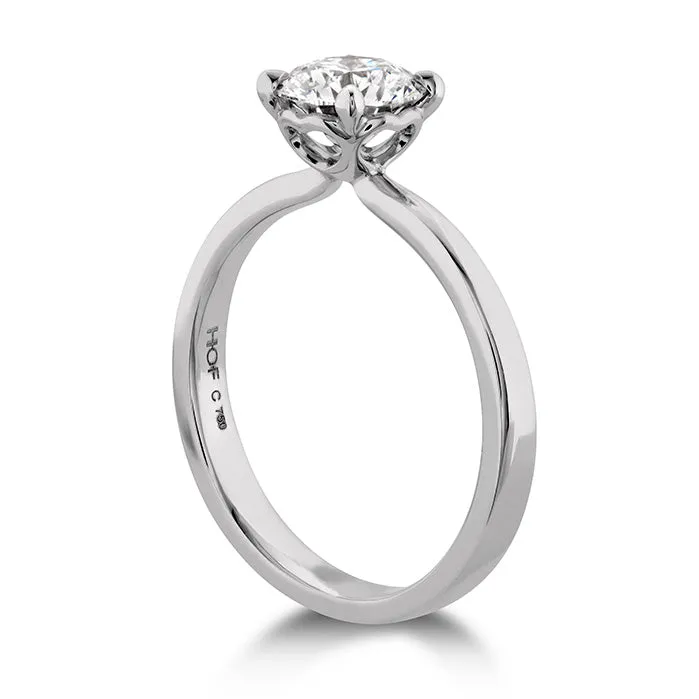 Hearts on Fire Rings HOF Signature Solitaire Engagement Ring