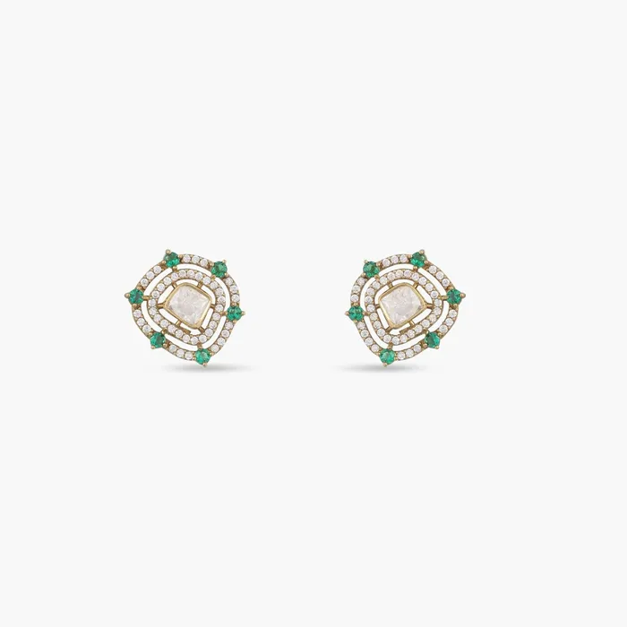 SILVER Earrings Elegant Moissanite Silver Stud Earrings