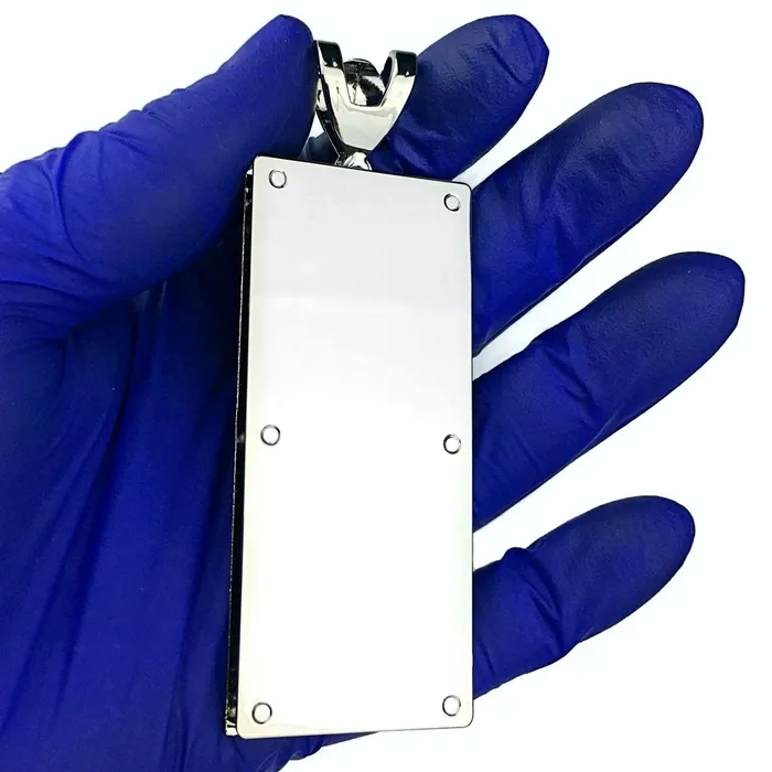 Bling Cartel Admin Silver Tone One Hundred Dollar Bill 100 Cash Pendant Necklaces