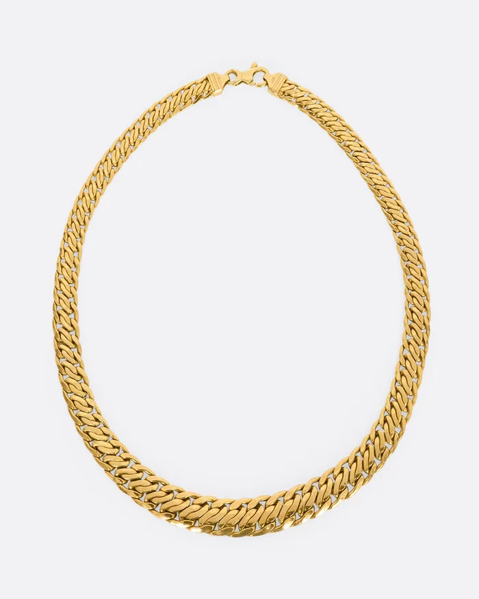 BRIMFIELD Double Curb Chain Necklace Necklaces