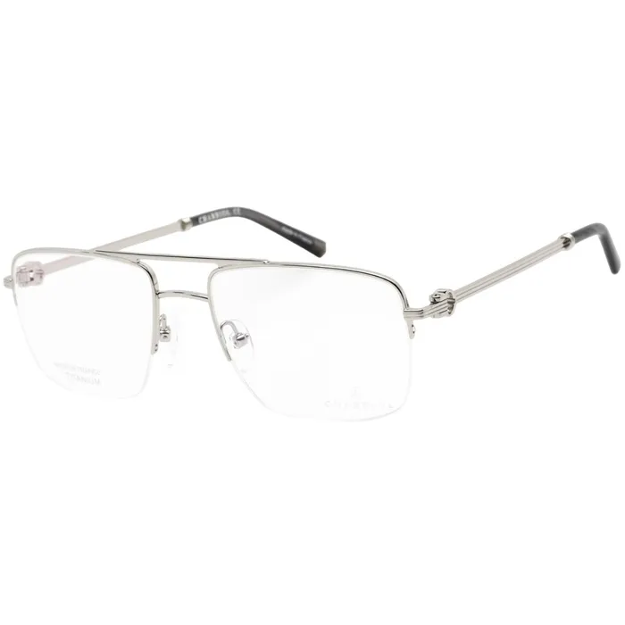 Charriol Charriol Mens Eyeglasses Half Rim Shiny SilverBlack Titanium Frame PC75080 C02 Rings Charriol Charriol Mens Eyeglasses Half Rim Shiny SilverBlack Titanium Frame PC75080 C02 Rings