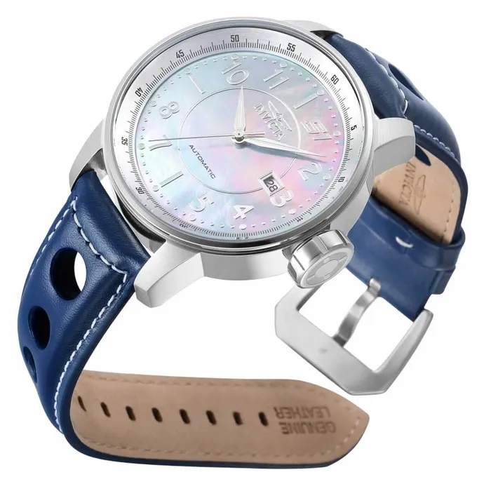 Invicta Rings Invicta Mens Watch S1 Rally White MOP and Silver Tone Dial Leather Strap 39029 Invicta Rings Invicta Mens Watch S1 Rally White MOP and Silver Tone Dial Leather Strap 39029