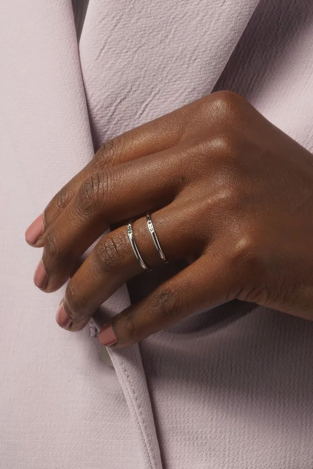 READYMADE Emerald Stardust Ring Rings