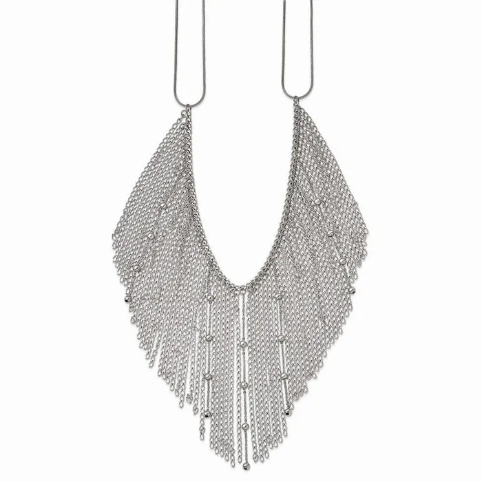 Stainless Steel Polished Necklace Chisel Necklaces