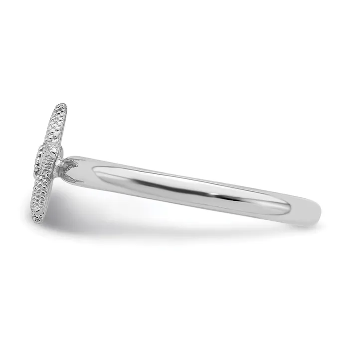 Sterling Silver Stackable Expressions Peridot Starfish Ring QSK1862 Stackable Expressions Rings Sterling Silver Stackable Expressions Peridot Starfish Ring QSK1862 Stackable Expressions Rings