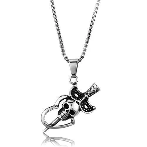 TK1997 High polished no plating Stainless Steel Necklace with No Stone Alamode Necklaces TK1997 High polished no plating Stainless Steel Necklace with No Stone Alamode Necklaces