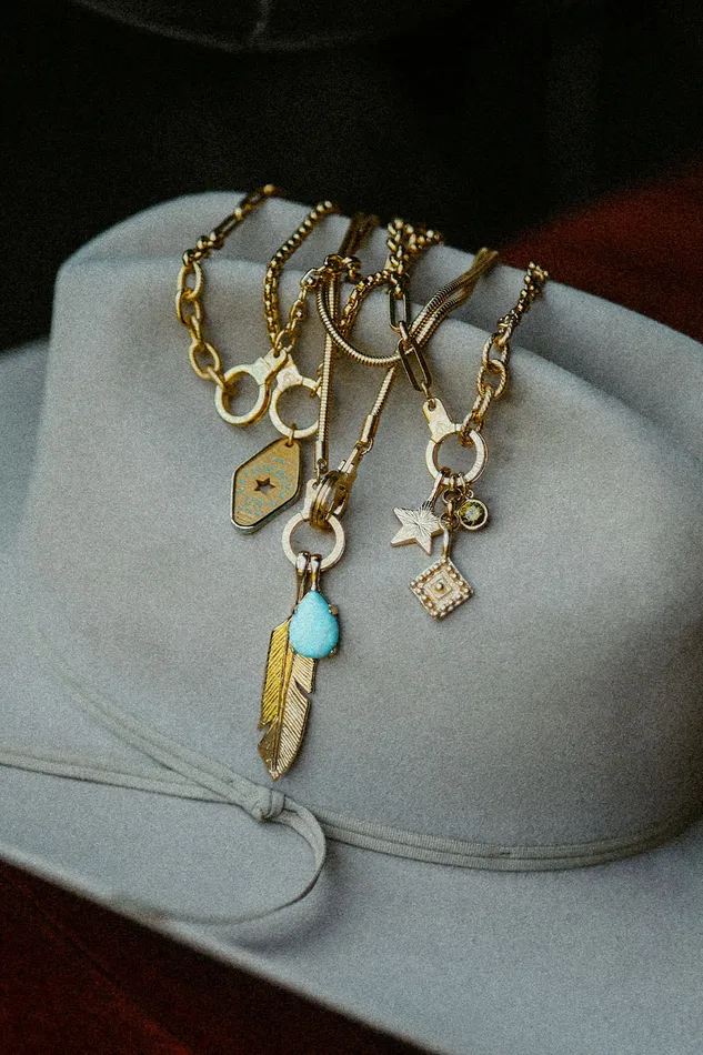 Air and Anchor Necklaces Where Wild Hearts Roam Necklace Set