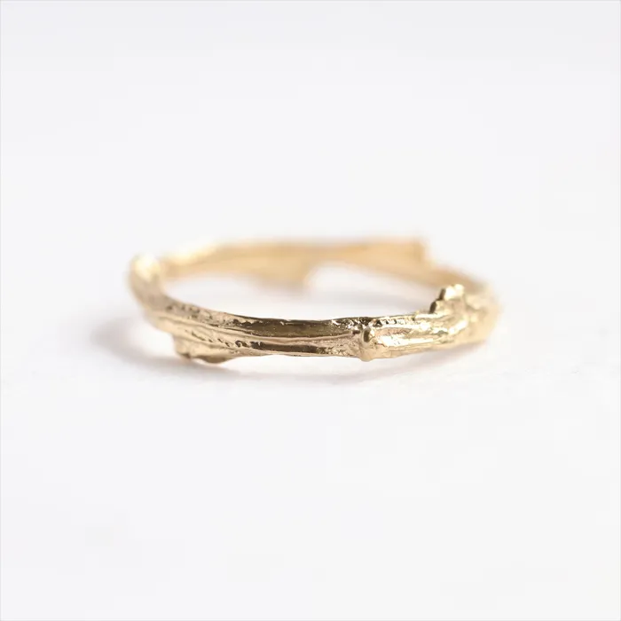 Gold Branch Ring Ready to Ship Capucinne Rings