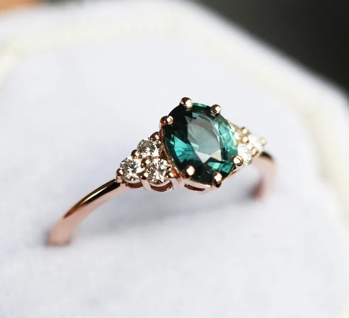 Rings Capucinne Piper Sapphire Diamond Ring