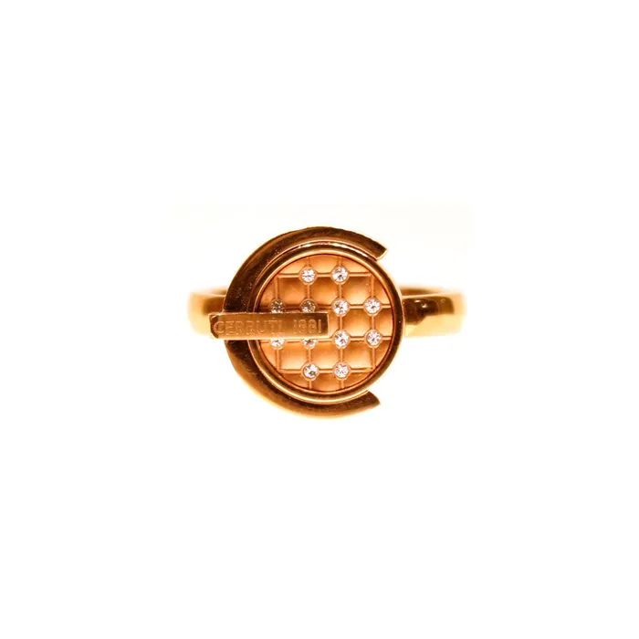 Rings Cerruti Cerruti Ladies Ring Rose Gold Plated
