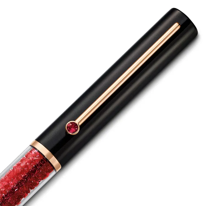 Rings Swarovski Crystalline Gloss Ballpoint Pen Black And Red RoseGold Tone Plated Swarovski Rings Swarovski Crystalline Gloss Ballpoint Pen Black And Red RoseGold Tone Plated Swarovski