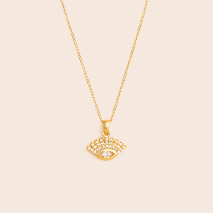 Gemlet Necklaces Evil Eye CZ Necklace