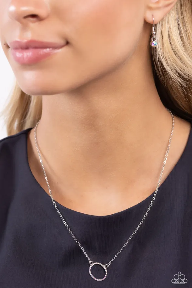 Necklaces All Eyes On U Jewelry Paparazzi Accessories INITIALLY Yours O Multicolor Paparazzi Necklace