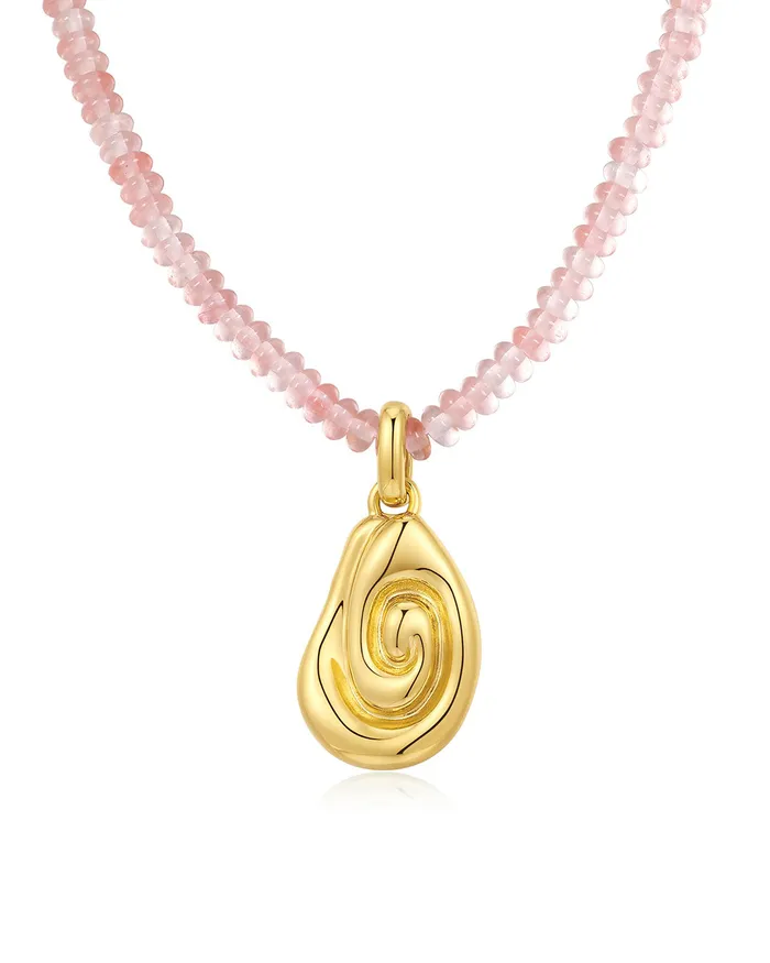 Necklaces Luv Aj The Coquille Beaded Necklace
