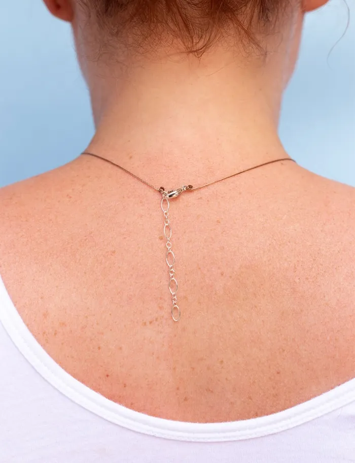Necklaces SoulKu Black Onyx Pearl Goddess Necklace for You Are Strong