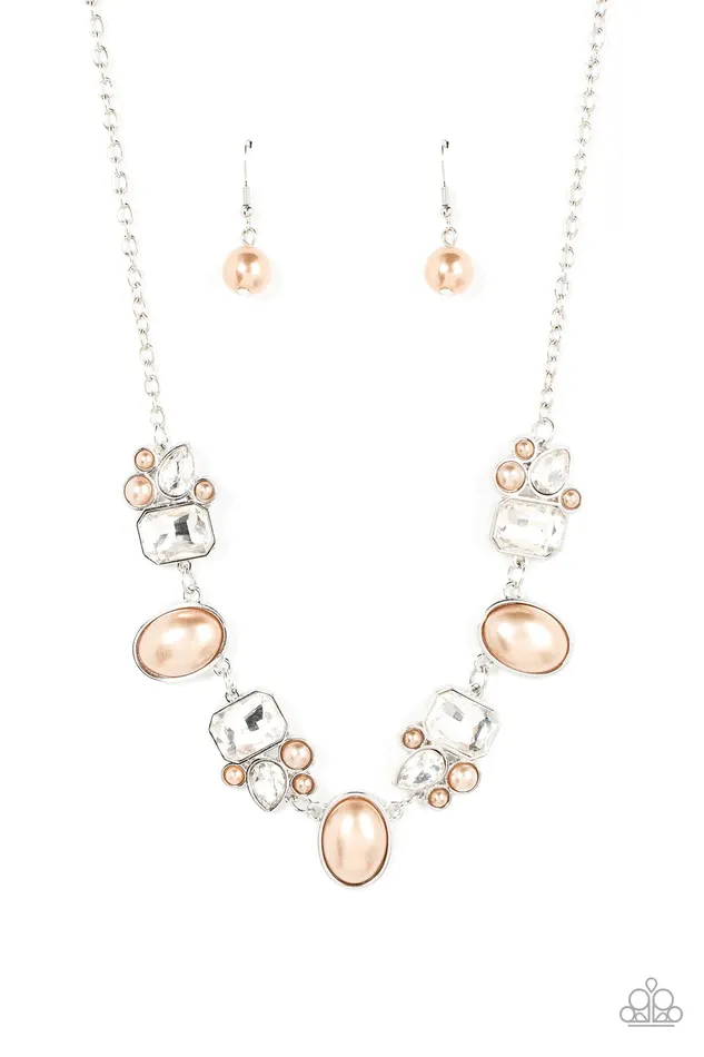 Sensational Showstopper Brown Paparazzi Necklace All Eyes On U Jewelry Paparazzi Accessories Necklaces