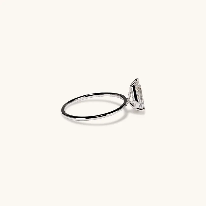 104 Pear Lab Diamond Engagement Ring Happy Jewelers Rings
