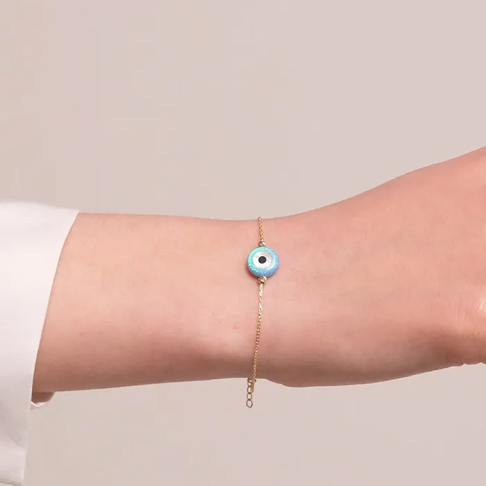Gelin Diamond Bracelets Opal Evil Eye Bracelet