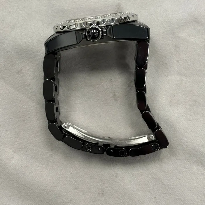 Happy Jewelers Chanel J12 38mm Black Dial Watch Ref H0950 Watches Happy Jewelers Chanel J12 38mm Black Dial Watch Ref H0950 Watches