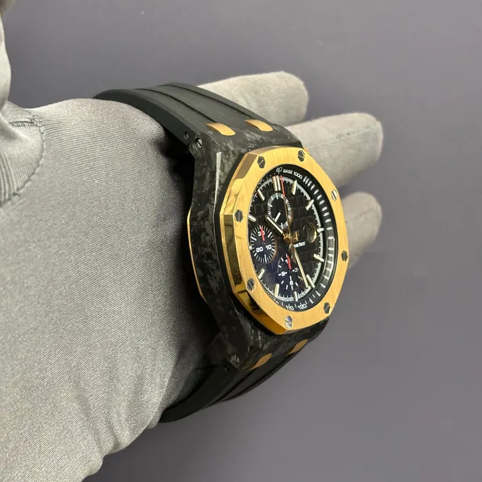 happy jewelers Watches Audemars Piguet Royal Oak 44mm Black Dial Watch Ref 26406FROOA002CA01 happy jewelers Watches Audemars Piguet Royal Oak 44mm Black Dial Watch Ref 26406FROOA002CA01