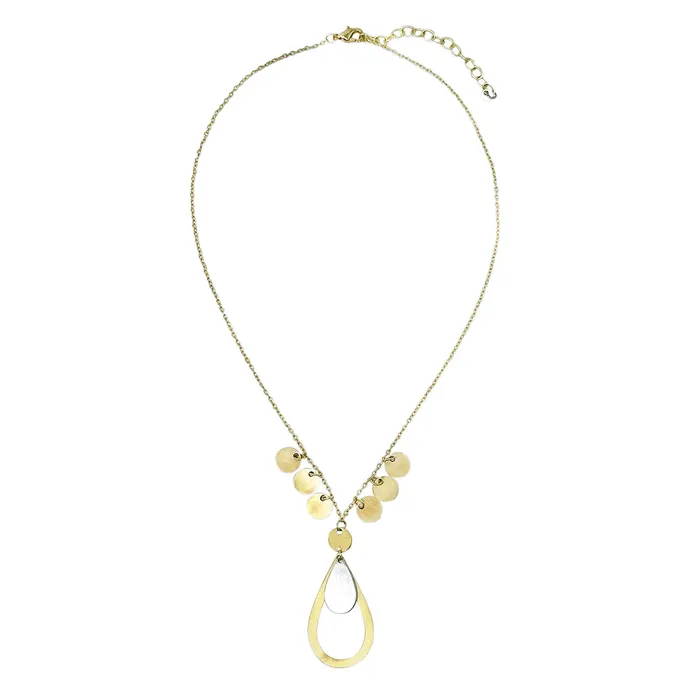 Necklaces WorldFinds Radiant Charmed Teardrop Necklace