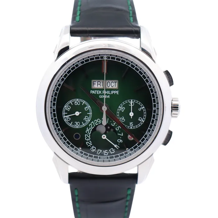 Watches Happy Jewelers Patek Philippe Grand Complications 41mm Green Dial Watch Ref 5270P014 Watches Happy Jewelers Patek Philippe Grand Complications 41mm Green Dial Watch Ref 5270P014