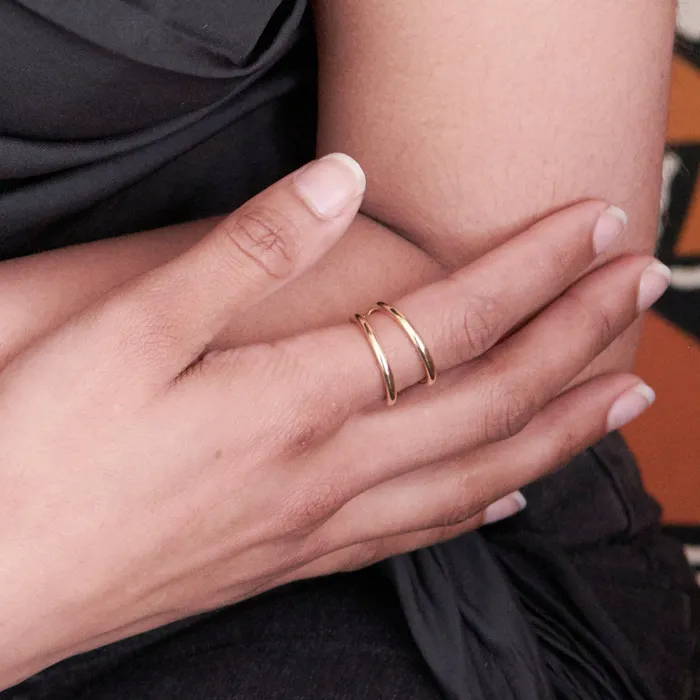 WorldFinds Rings Double Arch Ring