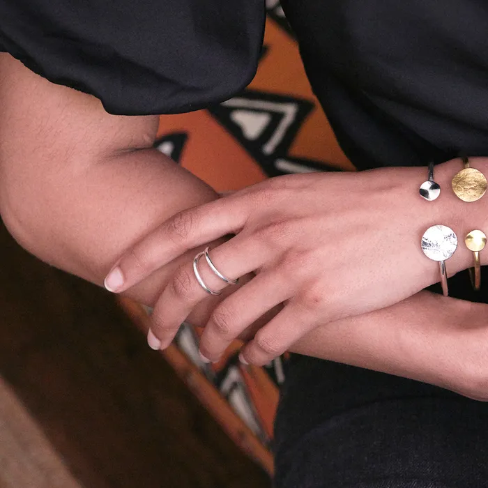 WorldFinds Rings Double Arch Ring