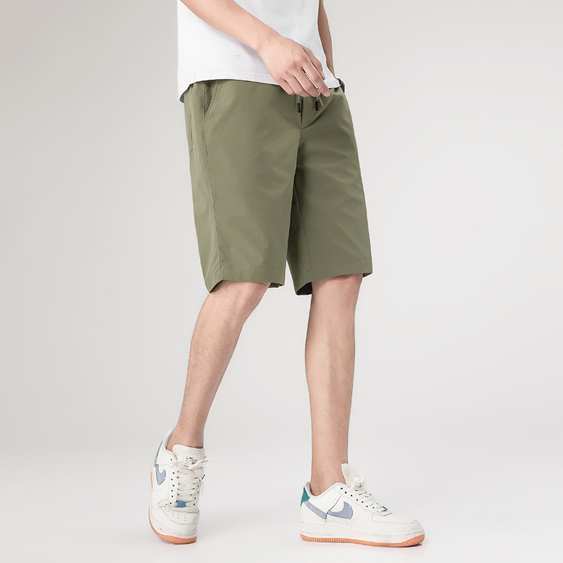 Shorts |   Stretch Twill Pull-On Shorts For Men Bottoms Mens